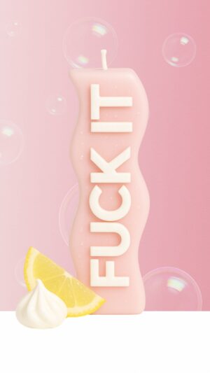 Bougie parfumée “Fuck it”