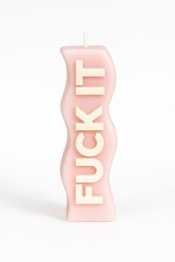 Bougie parfumée "Fuck it"